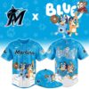 Los Angeles Dodgers Bluey Night Special Edition Baseball Jersey
