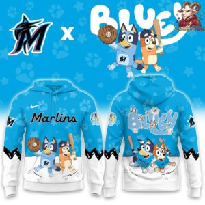 Miami Marlins Bluey Night Special Edition Hoodie
