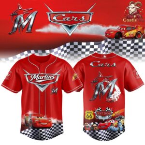 Miami Marlins x Cars 20th Anniversary Limited Edition Baseball Jersey