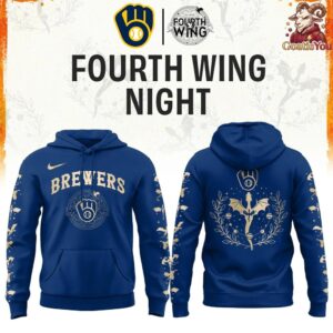 Milwaukee Brewers Fourth Wing Night Special Edition Hoodie 2