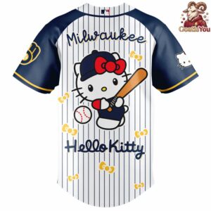 Milwaukee Brewers x Helllo Kitty 2026 Baseball Jersey 6