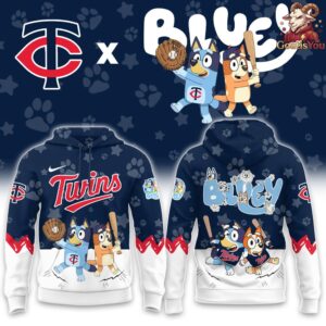 Minnesota Twins Bluey Night Special Edition Hoodie