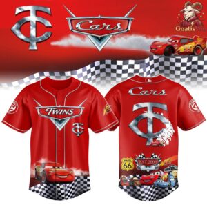 Minnesota Twins x Cars 20th Anniversary Limited Edition Baseball Jersey 1