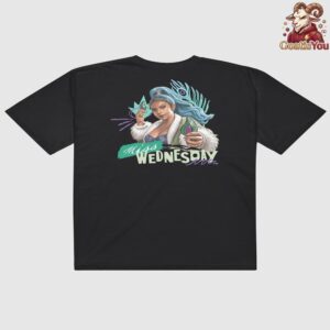 Miss Wednesday One Piece Comfort Colors Netflix T Shirt 2