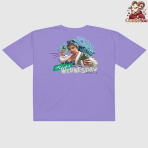 Miss Wednesday One Piece Comfort Colors Netflix T Shirt 4