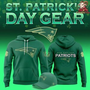 New England Patriots St. Patrick’s Day Gear Edition Hoodie