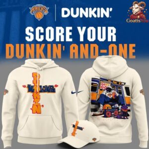 New York Knicks Collab Dunkin Limited Edition Hoodie 4