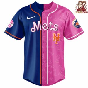 New York Mets Barbie Night Game 2026 Baseball Jersey 2
