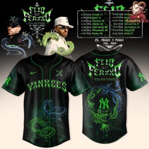 New York Yankees x FEID vs FERXXO Falxo Tour 2026 Limited Baseball Jersey