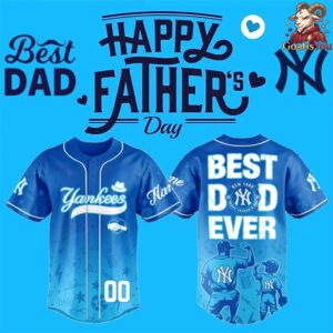 New York Yankees x Happy Father’s Day 2026 Baseball Jersey