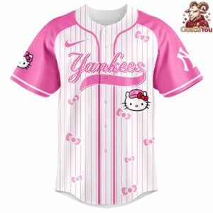 New York Yankees x Helllo Kitty 2026 Baseball Jersey 2