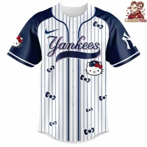 New York Yankees x Helllo Kitty 2026 Baseball Jersey 5