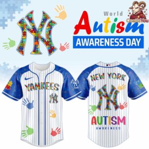 New York Yankees Autism Awareness Day 2026 Jersey
