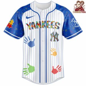New York Yankess Autism Awareness Day 2026 Jersey 2