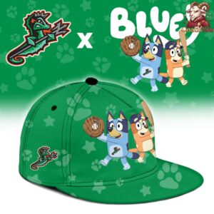 Norfolk Tides Bluey Night Special Edition Baseball Jersey 3