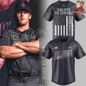 OSU Cowboy Salute to Service 2026 Baseball Jersey