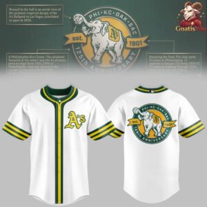 Oakland Athletics 125th Anniversary Limited Edition Baseball Jersey 2