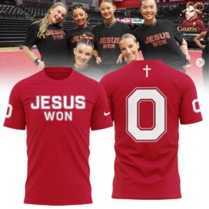 Ohio State Buckeyes Jesus Won 2026 T-Shirt