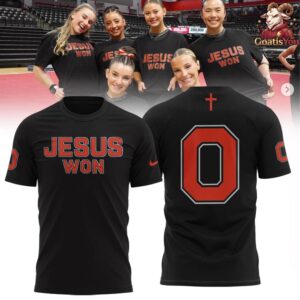 Ohio State Buckeyes Jesus Won 2026 T Shirt 2