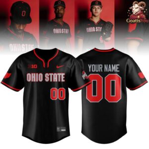 Ohio State Buckeyes Team 2026 New Uniform Baseball Jersey