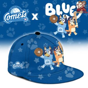 Oklahoma City Comets Bluey Night Special Edition Baseball Jersey 3