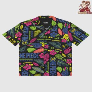 One Piece Radical Adventures Button Up Netflix Hawaiian Shirt