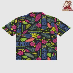 One Piece Radical Adventures Button Up Netflix Hawaiian Shirt 2