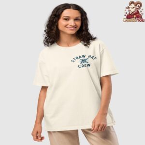 One Piece Straw Hat Crew Oversized Netflix T Shirt 3
