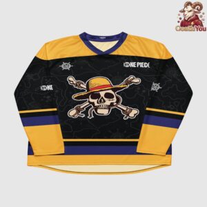 One Piece Straw Hat Pirate Limited Edition Hockey Jersey 1