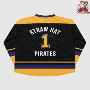 One Piece Straw Hat Pirate Limited Edition Hockey Jersey 2