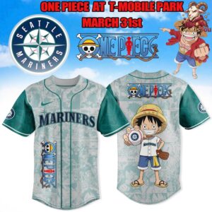 One Piece x Seattle Mariners Special Edition Baseball Jersey
