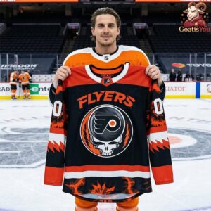Philadelphia Flyers Collab Grateful Dead Night 2026 Hockey Jersey 2