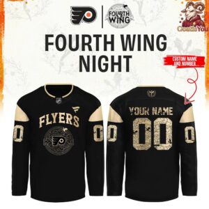 Philadelphia Flyers Fourth Wing Night NHL Hockey Jersey