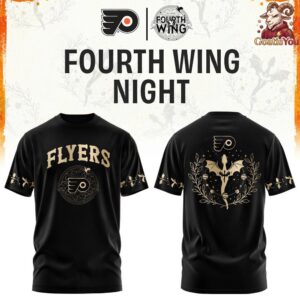 Philadelphia Flyers Fourth Wings Night NHL T Shirt 1