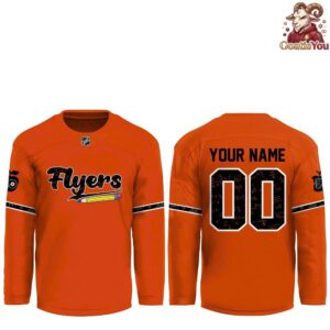 Philadelphia Flyers Teacher Appreciation Night NHL Hockey Jersey 2