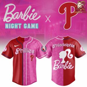 Philadelphia Phillies Barbie Night Game 2026 Baseball Jersey
