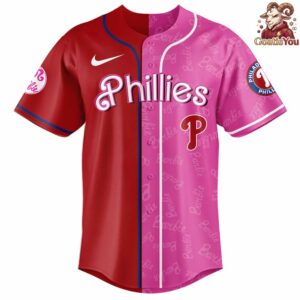 Philadelphia Phillies Barbie Night Game 2026 Baseball Jersey 2