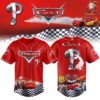 Philadelphia Phillies x Cars 20th Anniversary Limited Edition Baseball Jersey