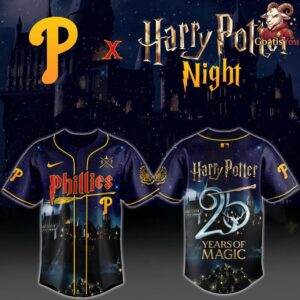 Philadelphia Phillies x Harry Potter Night 2026 Baseball Jersey