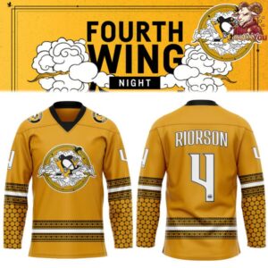 Pittsburgh Penguins Fourth Wing Night 2026 Hockey Jersey