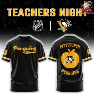 Pittsburgh Penguins Teacher Appreciation Night NHL T-Shirt