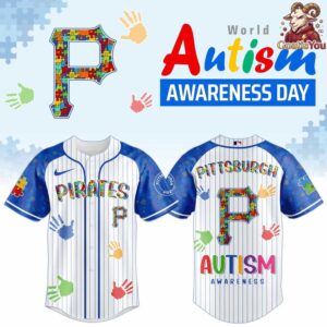 Pittsburgh Pirates Autism Awareness Day 2026 Jersey