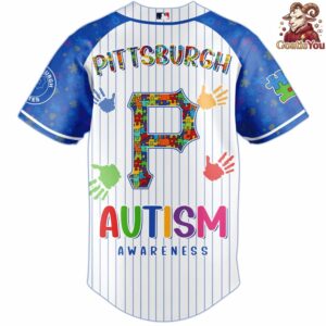 Pittsburgh Pirates Autism Awareness Day 2026 Jersey 3