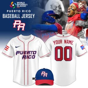 Puerto Rico National Team 2026 World Baseball Classic Jersey 2