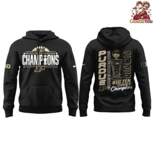 Purdue Boilermakers 2026 Mens Basketball Tournament Hoodie 2