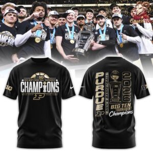 Purdue Boilermakers 2026 Mens Basketball Tournament T Shirt 1