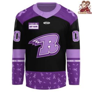 Rapid City Rush Fights Cancer 2026 Hockey Jersey 2