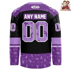 Rapid City Rush Fights Cancer 2026 Hockey Jersey 3