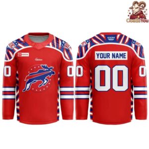 Rochester Americans Bills Day Limited Edition Hockey Jersey 2