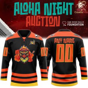 San Diego Gulls Aloha Night 2026 Hockey Jersey